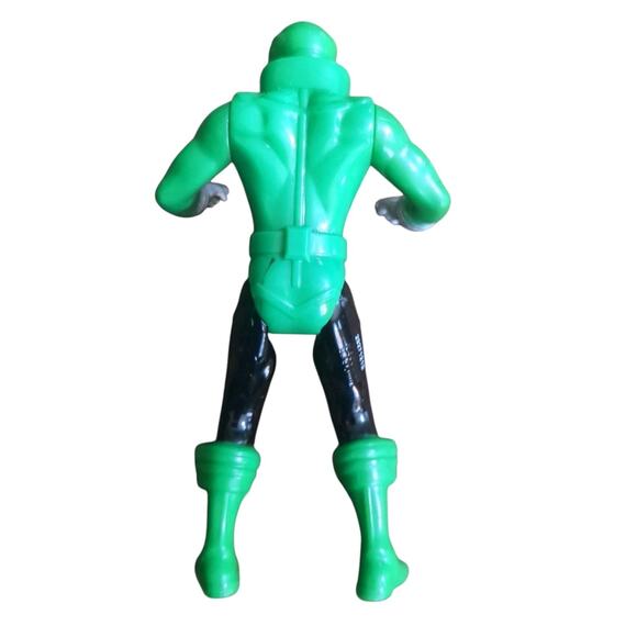 2014 Bandai Power Rangers Super Megaforce Green Ranger 4" Action Figure Loose - Picture 2 of 5